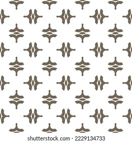 Geometric pattern. Seamless vector background. Ethnic graphic design.