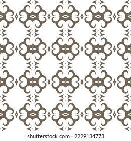 Geometric pattern. Seamless vector background. Ethnic graphic design.