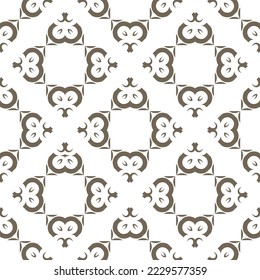 Geometric pattern. Seamless vector background. Ethnic graphic design.