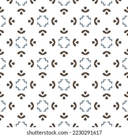 Geometric pattern. Seamless vector background. Ethnic graphic design.