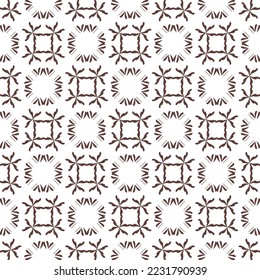 Geometric pattern. Seamless vector background. Ethnic graphic design.