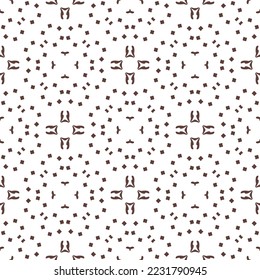 Geometric pattern. Seamless vector background. Ethnic graphic design.