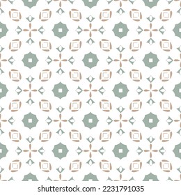 Geometric pattern. Seamless vector background. Ethnic graphic design.