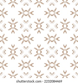 Geometric pattern. Seamless vector background. Ethnic graphic design.