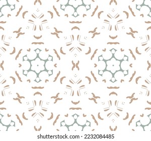 Geometric pattern. Seamless vector background. Ethnic graphic design.