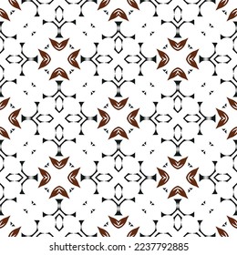 Geometric pattern. Seamless vector background. Ethnic graphic design.