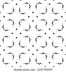 Geometric pattern. Seamless vector background. Ethnic graphic design.