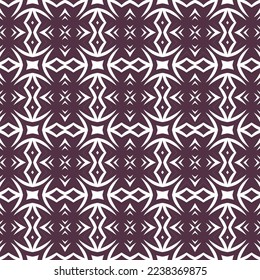 Geometric pattern. Seamless vector background. Ethnic graphic design.