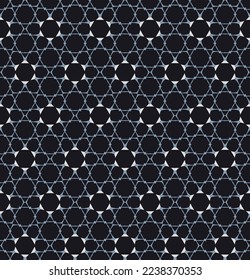 Geometric pattern. Seamless vector background. Ethnic graphic design.