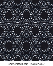 Geometric pattern. Seamless vector background. Ethnic graphic design.