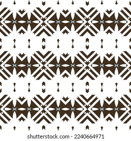 Geometric pattern. Seamless vector background. Ethnic graphic design.