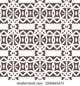 Geometric pattern. Seamless vector background. Ethnic graphic design.