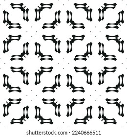 Geometric pattern. Seamless vector background. Ethnic graphic design