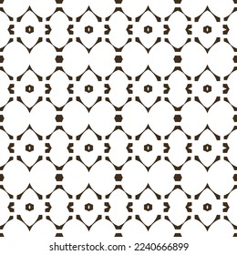 Geometric pattern. Seamless vector background. Ethnic graphic design