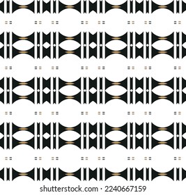 Geometric pattern. Seamless vector background. Ethnic graphic design.