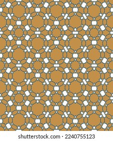 Geometric pattern. Seamless vector background. Ethnic graphic design.