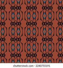 Geometric pattern. Seamless vector background. Ethnic graphic design.
