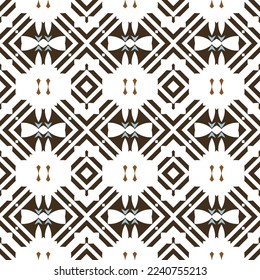 Geometric pattern. Seamless vector background. Ethnic graphic design.