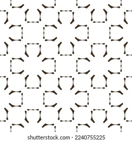 Geometric pattern. Seamless vector background. Ethnic graphic design.