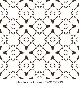 Geometric pattern. Seamless vector background. Ethnic graphic design.