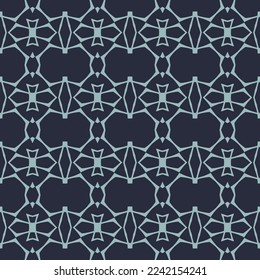 Geometric pattern. Seamless vector background. Ethnic graphic design.