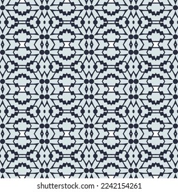Geometric pattern. Seamless vector background. Ethnic graphic design.