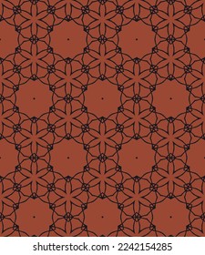 Geometric pattern. Seamless vector background. Ethnic graphic design.