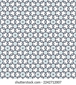 Geometric pattern. Seamless vector background. Ethnic graphic design.