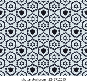 Geometric pattern. Seamless vector background. Ethnic graphic design.