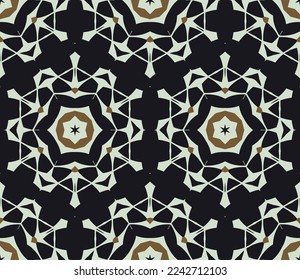 Geometric pattern. Seamless vector background. Ethnic graphic design.