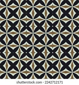 Geometric pattern. Seamless vector background. Ethnic graphic design.