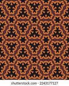 Geometric pattern. Seamless vector background. Ethnic graphic design.