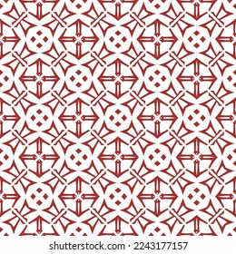 Geometric pattern. Seamless vector background. Ethnic graphic design.