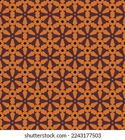 Geometric pattern. Seamless vector background. Ethnic graphic design.