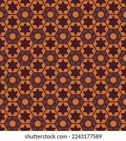 Geometric pattern. Seamless vector background. Ethnic graphic design.