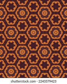 Geometric pattern. Seamless vector background. Ethnic graphic design.