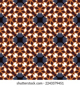 Geometric pattern. Seamless vector background. Ethnic graphic design.