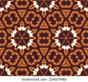 Geometric pattern. Seamless vector background. Ethnic graphic design.
