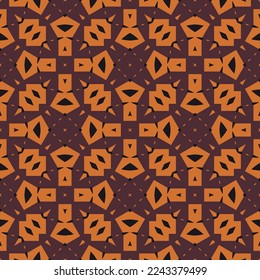Geometric pattern. Seamless vector background. Ethnic graphic design.