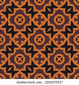 Geometric pattern. Seamless vector background. Ethnic graphic design.