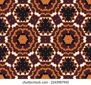Geometric pattern. Seamless vector background. Ethnic graphic design.