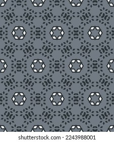 Geometric pattern. Seamless vector background. Ethnic graphic design.