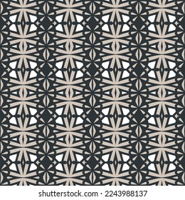 Geometric pattern. Seamless vector background. Ethnic graphic design.