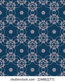Geometric pattern. Seamless vector background. Ethnic graphic design.	
