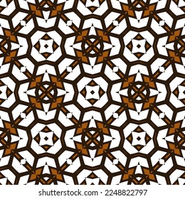 Geometric pattern. Seamless vector background. Ethnic graphic design.	
