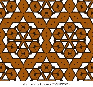 Geometric pattern. Seamless vector background. Ethnic graphic design.	
