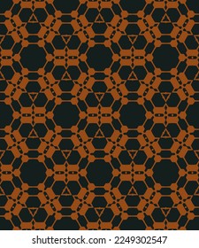 Geometric pattern. Seamless vector background. Ethnic graphic design.	
