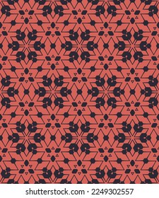 Geometric pattern. Seamless vector background. Ethnic graphic design.	
