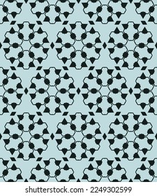 Geometric pattern. Seamless vector background. Ethnic graphic design.	
