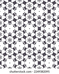 Geometric pattern. Seamless vector background. Ethnic graphic design.	
